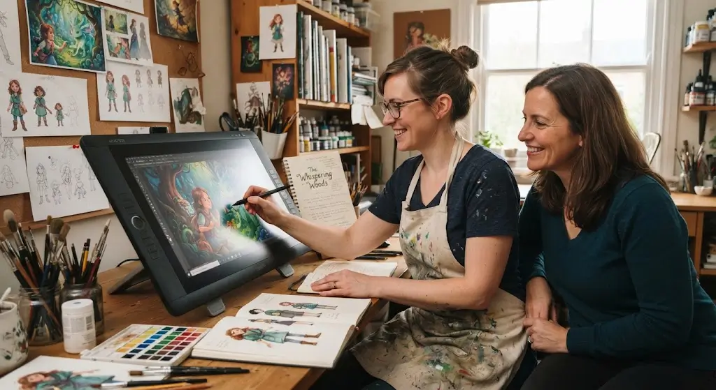 Professional Book Illustration Services